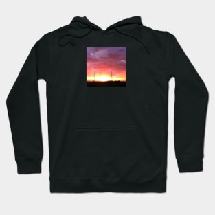 Radial light Hoodie